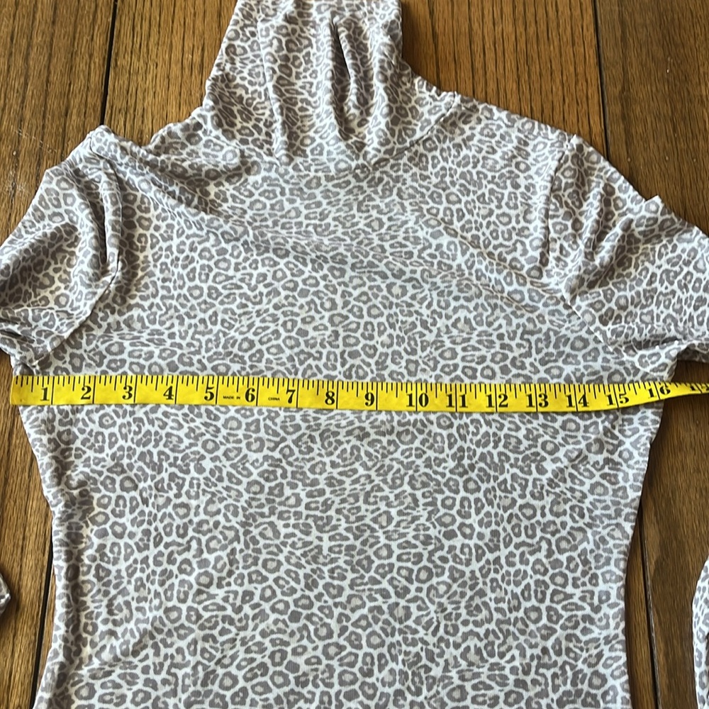 AFRM Zadie Power Mesh Turtleneck Top Size M - Picture 13 of 13